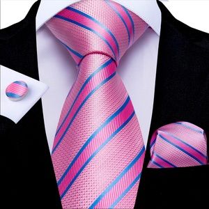 Cuff Links, Matching Silk Tie & Pocket Square